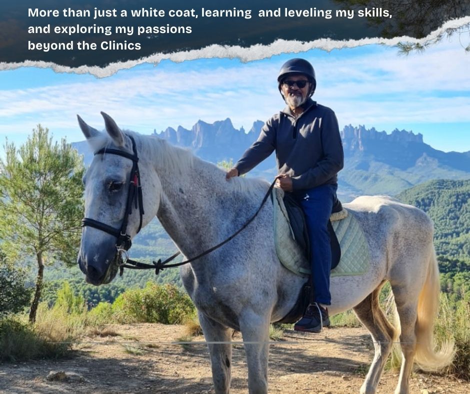 More than just a white coat, learning and leveling my skills, and exploring my passions beyond the Clinics